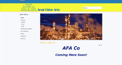 Desktop Screenshot of afa-co.com